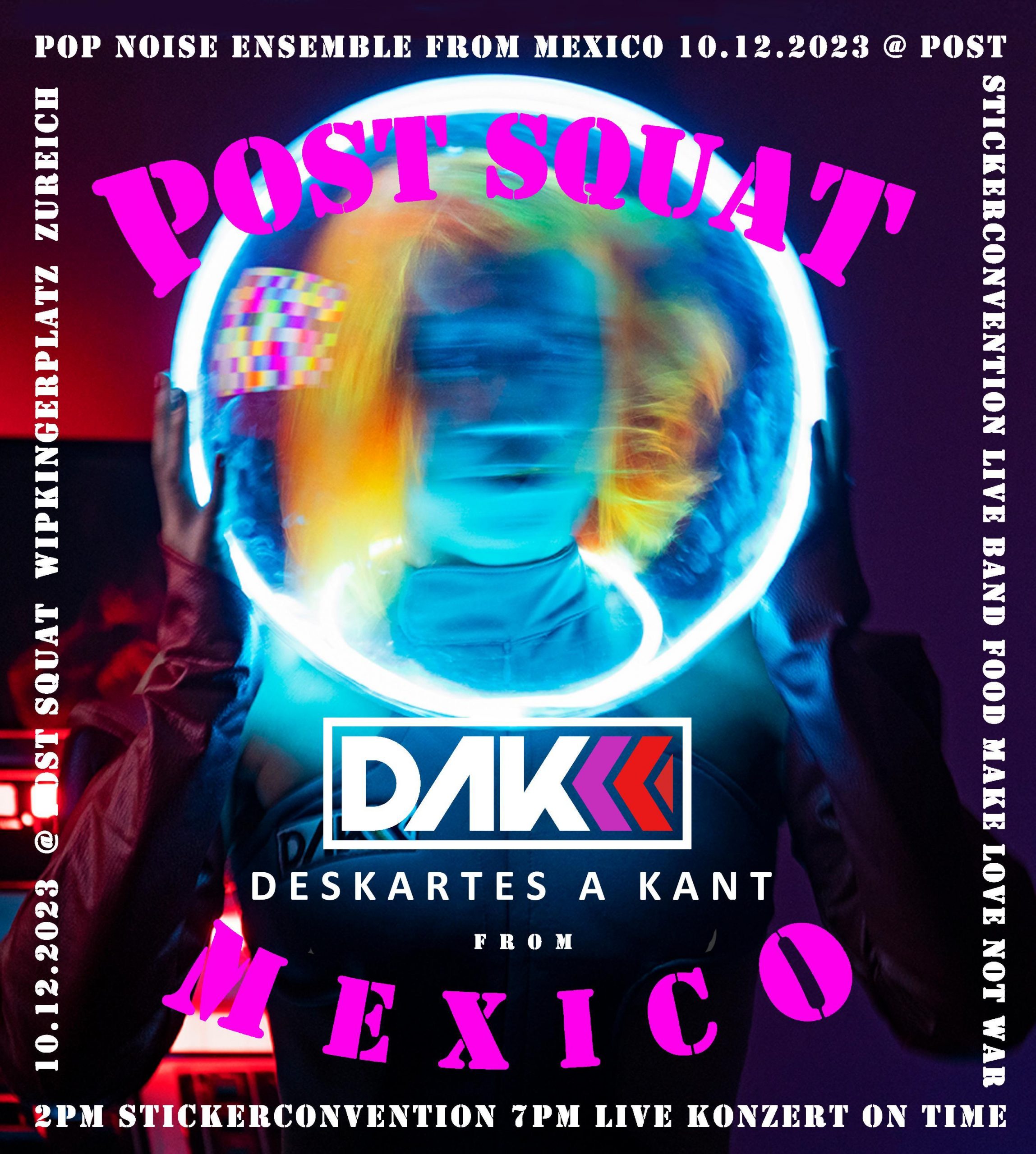 Konzert: Descartes a Kant (Pop Noise, Mexico)