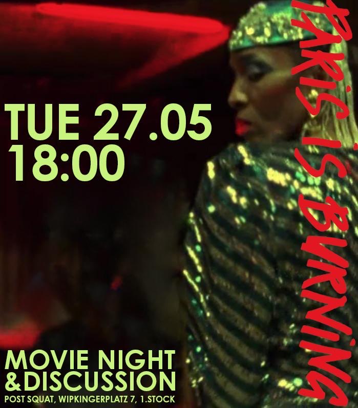 PARIS IS BURNING –  Movie Night & Discussion